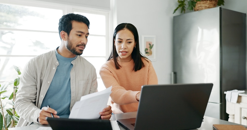 Homeowners discussing options